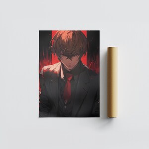 Anime Poster Geschenk Anime Wandkunst für Kinderzimmer Dekor Geschenk für Ihn Geschenk für Sie Poster Geschenk