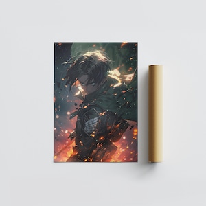 Anime Poster Gift Anime Wall Art for Kids Room Decor Gift for Him Gift for Her Poster Gift