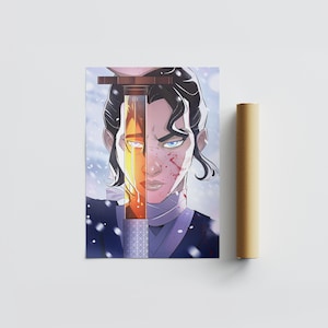 Anime Poster Geschenk Anime Wandkunst für Kinderzimmer Dekor Geschenk für Ihn Geschenk für Sie Poster Geschenk