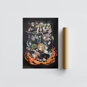 Anime Poster Gift Anime Wall Art for Kids Room Decor Gift for Him Gift for Her Poster Gift