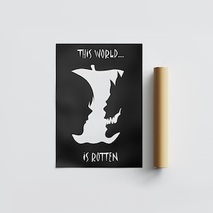 Anime Poster Geschenk Anime Wandkunst für Kinderzimmer Dekor Geschenk für Ihn Geschenk für Sie Poster Geschenk
