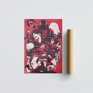 Anime Poster Gift Anime Wall Art for Kids Room Decor Gift for Him Gift for Her Poster Gift