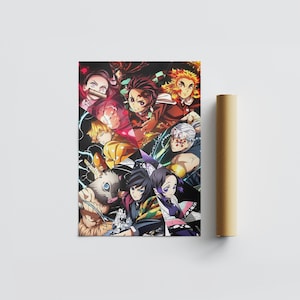 Anime Poster Gift Anime Wall Art for Kids Room Decor Gift for Him Gift for Her Poster Gift
