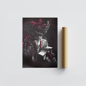 Anime Poster Geschenk Anime Wandkunst für Kinderzimmer Dekor Geschenk für Ihn Geschenk für Sie Poster Geschenk
