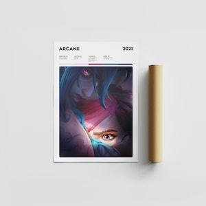 Arcane Poster Gift Series Wall Art for Kids Room Decor Gift for Him Gift for Her Poster Gift