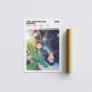 The Apothecary Diaries Poster Gift Anime Wall Art for Kids Room Decor Gift for Him Gift for Her Poster Gift