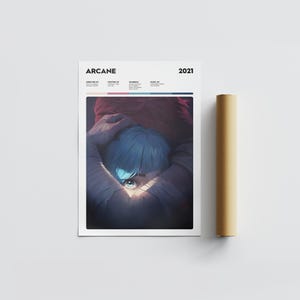 Arcane Poster Gift Series Wall Art for Kids Room Decor Gift for Him Gift for Her Poster Gift