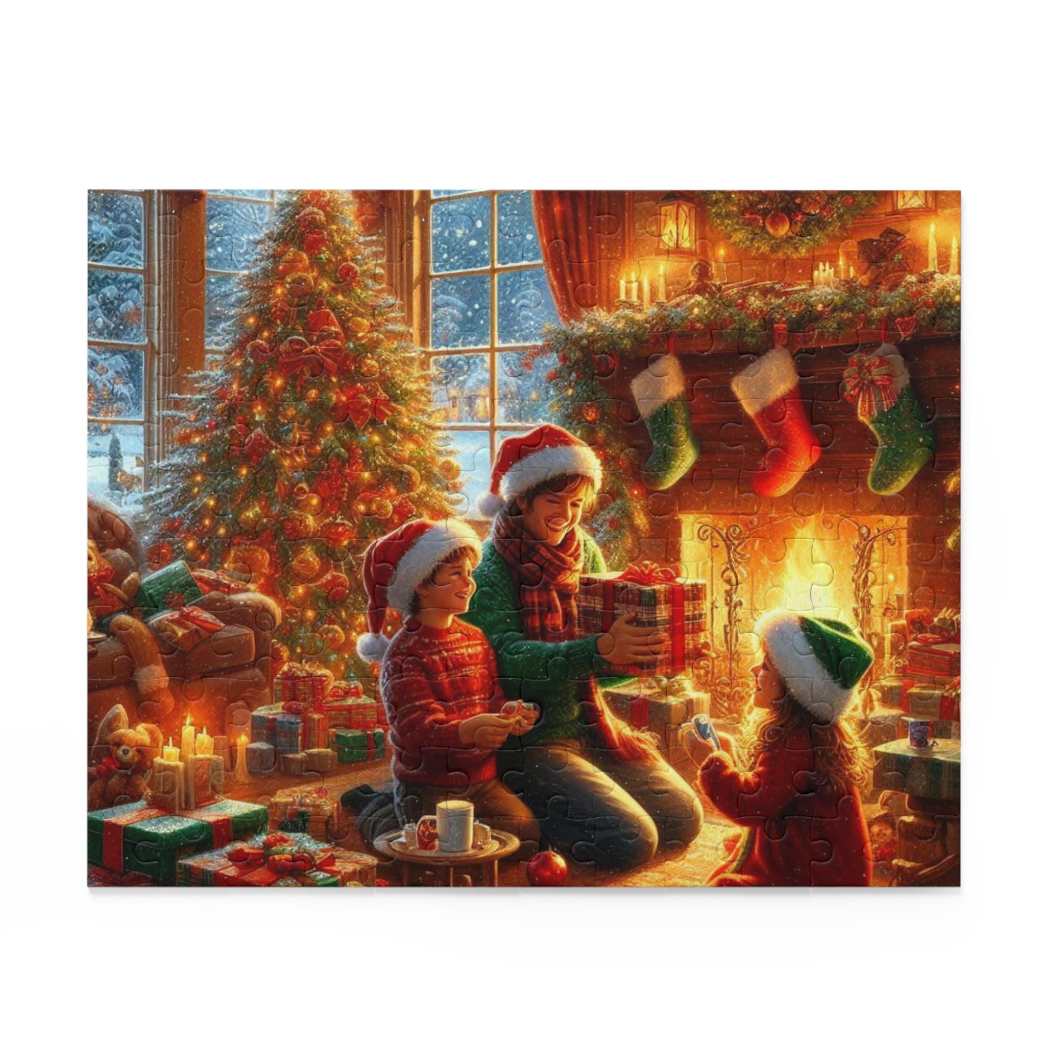 Thomas kinkade christmas puzzle - Etsy 日本
