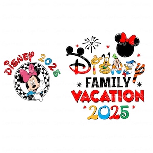 Bundle Family Trip 2025 Png Svg, Family Vacation 2025 Svg, Family Vacation, Friend Squad Svg, Vacay Mode Png, Magical Kingdom 2025 Svg Png