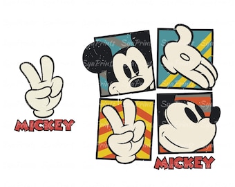 Retro Mickey Mouse Png, Mouse SVG, Family Vacation Svg, Family Trip Svg, Vacay Mode Svg, Mouse Est 1928 PNG, Magic Kingdom, Digital Download