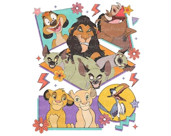 Png Re Leone retrò, Png Hakuna Matata, Png del Regno Animale, Png Timon e Pumba, Hakuna Matata Cricut, Png Viaggio Selvaggio, Png Vacanze in Famiglia