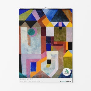 Paul Klee 2027 Wall Calendar: Modern Art Masterpieces, Bauhaus Style