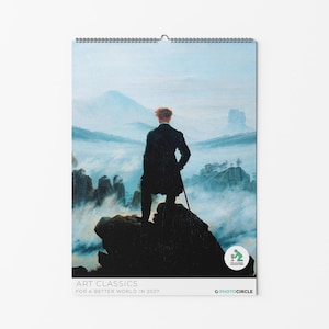 Art Classics Calendar 2027 | Masterpieces by Van Gogh, Monet, Klimt, Klee & Friedrich
