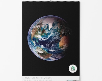 NASA 2027 Wall Planner Calendar | Space Organizer with Space for Notes