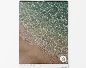 Simple Serenity 2027 Wall Calendar | Minimal Nature Photography