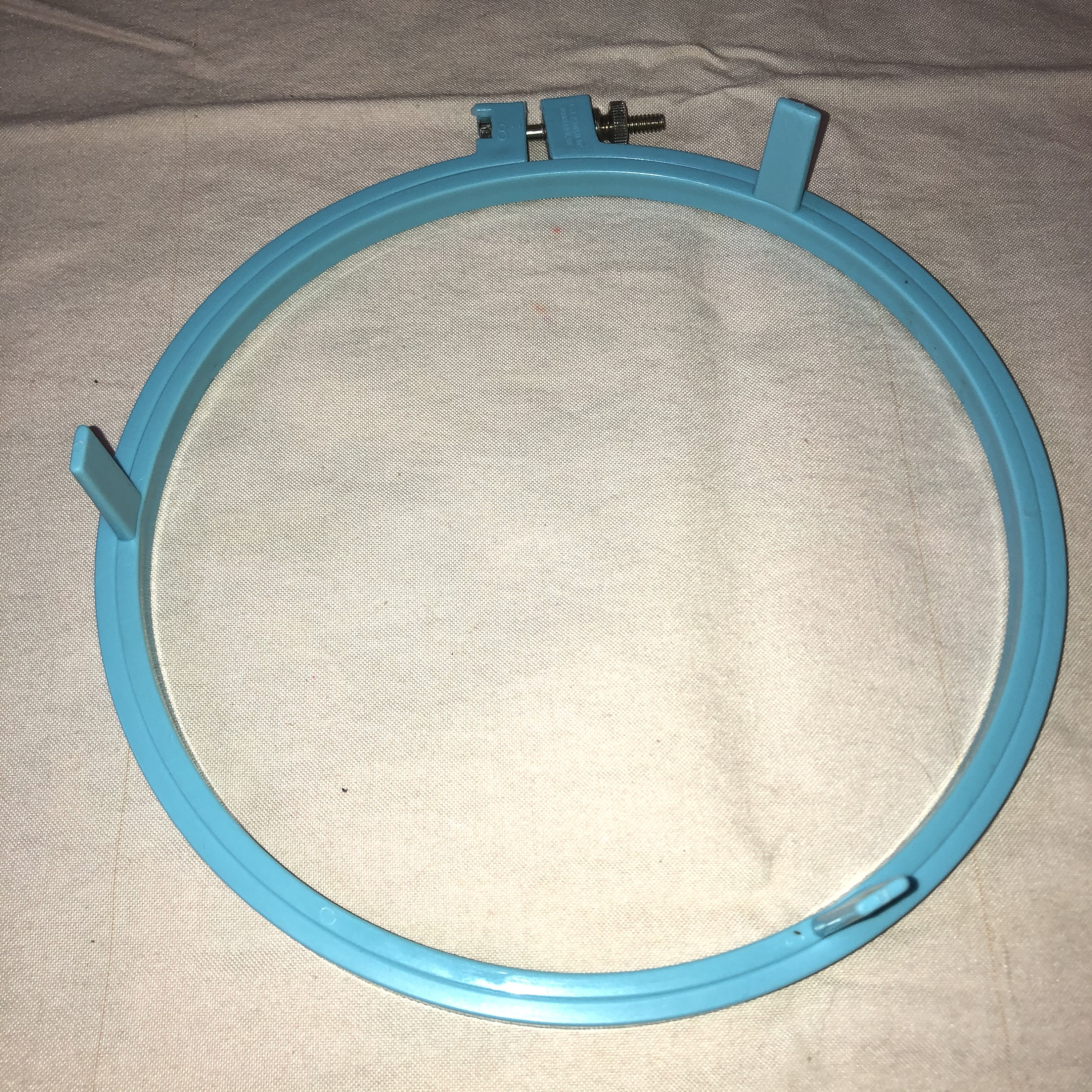 Vintage Plastic Embroidery Hoops and Frames Lot of 8 Round