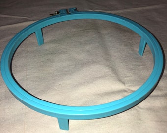 Embroidery Hoop - 8" Diameter, Round, Plastic (Vintage)