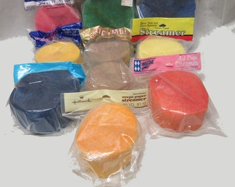 Crepe Paper Party Streamers - Various Manufacturers (Vintage & Non-Vintage)