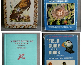 Bird Identification Guides (Hard Cover) (vintage)