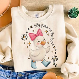 Silly Goose On The Loose PNG, Silly Goose Meme Shirt, Silly Goose funny Png, Boy Goose shirt Png, Goose Png digital download