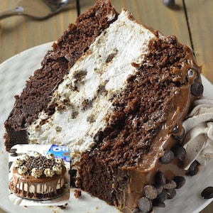 Homemade Oreo Cheesecake Chocolate Cake, Layered Cookies and Cream Cake, Creamy Cheesecake Filling, Gourmet Baked Treat, Best Recipe PDF