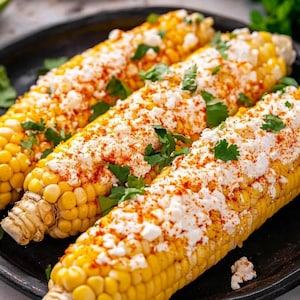 Authentic Mexican Street Corn Recipe | Elote with Creamy, Tangy & Spicy Flavors | Perfect Grilled Corn Side Dish | Recipe Ideas | Yum