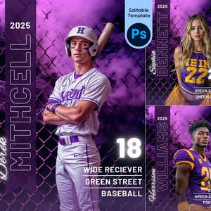 Niestandardowe tła sportowe Photoshop, efekty ogrodzenia i mgły, tła cyfrowe, motywy baseballowe, piłkarskie, siatkarskie, banery fotograficzne Photoshop