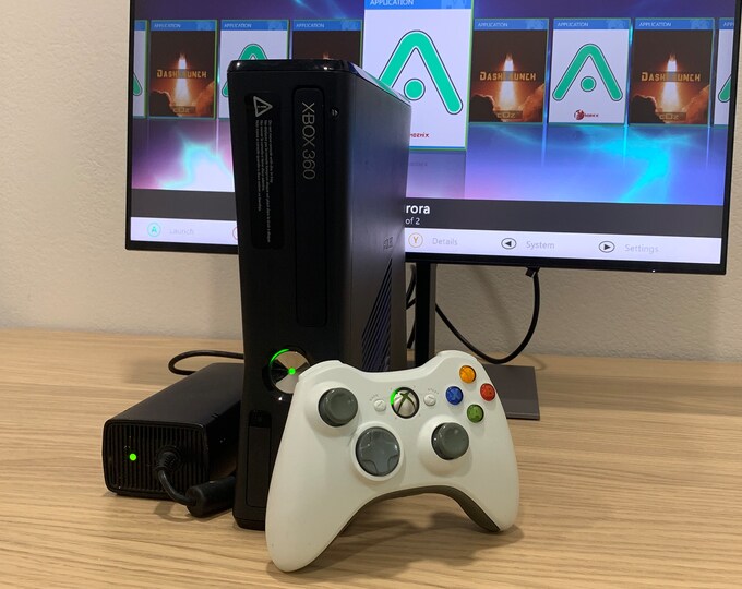 360 Rgh3 Xbox 360 RGH3 500GB Console Bundle | Corona Slim S | Black - Etsy