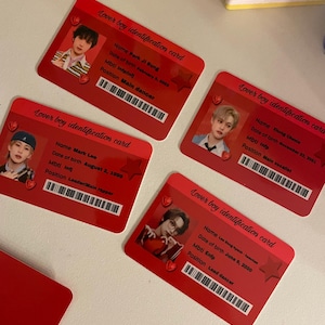 kochanek chłopiec nct dream identyfikator karty