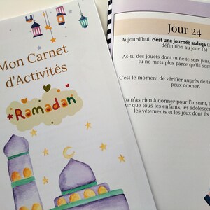 Libro de actividades del Ramadán para niños (imprimible)