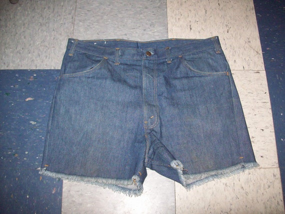 60s denim shorts