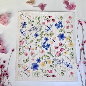 Swedish Dishcloth | Reusable Eco Cleaning Cloth | Replaces Paper Towels | Absorbent & Washable | Sustainable Kitchen Essential