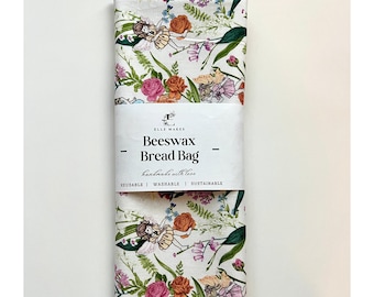 Broodzakje bijenwas Herbruikbaar zuurdesembrood Gebak Bakker Cadeau voor haar/hem Moederdag Verjaardag Black Friday Kerst