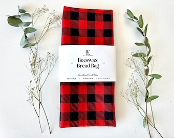 Broodzakje bijenwas Herbruikbaar zuurdesembrood Gebak Bakker Cadeau voor haar/hem Moederdag Verjaardag Black Friday Kerst