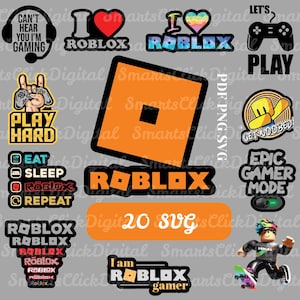 Roblox SVG-bundel, Roblox Gaming PNG, Eet Slaap Herhaal SVG, Roblox Verjaardag SVG, Roblox SVG voor kinderen, Roblox Sublimatie, Cricut-bestanden