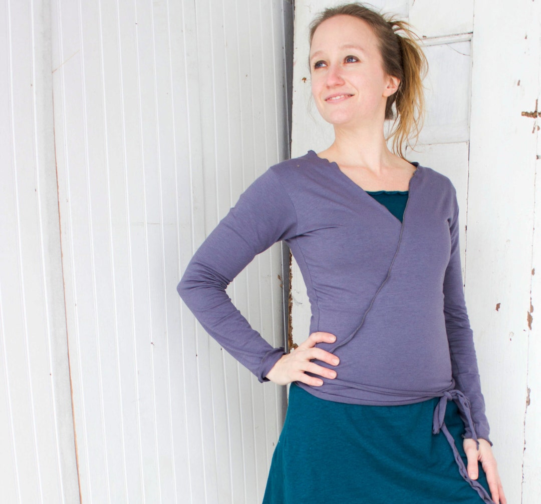Crop Wrap Top