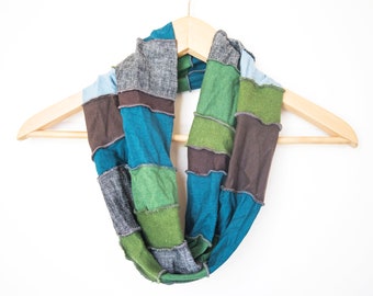 READY TO SHIP - Earth Tones and Teal - Browns, Greens, Teal - Great Gift for Her - Organic Fabrics - Hemp, Organic Cotton, Bamboo