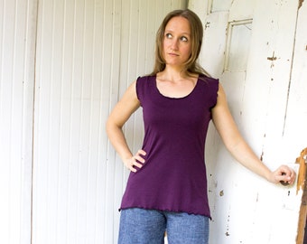 Organic Basic Tank Top - Many Colors Available - Organic Cotton Blend
