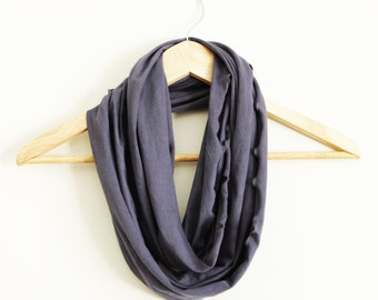 Organic Infinity Scarf - GREAT GIFT - Many Colors Available - Organic Cotton Blend