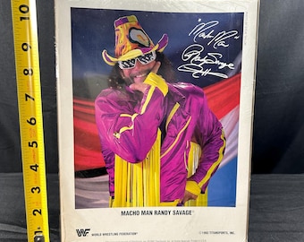 Old School WWF Superstars Signed Photos