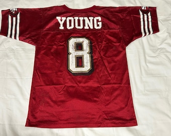 1998 San Francisco 49ers Steve Young #8 Football Jersey - XXL