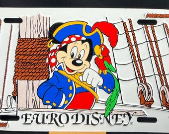 Euro Disney Nummernschild