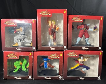 Heroclix / Street Fighter / 6 Figures / Starter Set / Wizkids