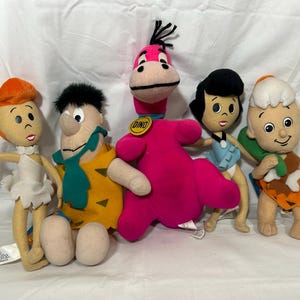 The FLINTSTONES Plushies