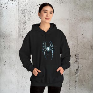 Y2k Spider Hoodie, Grunge Pump Cover Gothic Spider Hoodie, Vintage Spider 90s Retro Hoodie, Gothic 90s Clothing, Y2k Grunge Hoodie, Dark Art