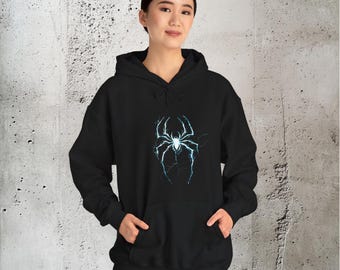 90s spider web reflector nylon hoodie 希少 90s Spider Web Reflector Nylon Hoodie XL/XXL Black Silver