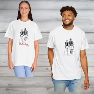Hockey Valentine Shirt, Valentine Vibes Sweatshirt, Couple Tee, Hockey Lover Sweatshirt, Hockey Wives Support Shirt, Comfort Colors Trendy