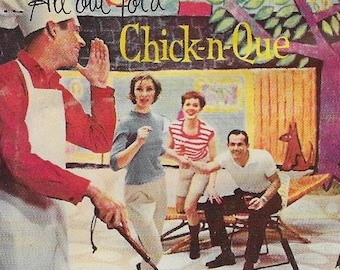 eBook Vintage BBQ Recipes - 1970s Recipe Booklet - 16 pages