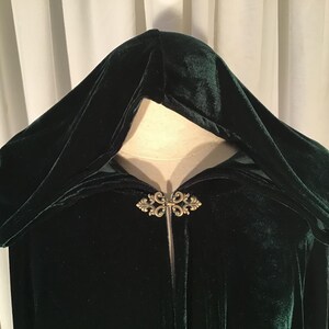 Deluxe Cloak, Emerald Green, Adults main image 1