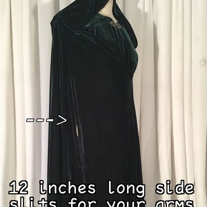 Deluxe Cloak Emerald Green Kids Child